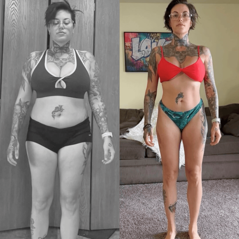 Client transformation before and after 1