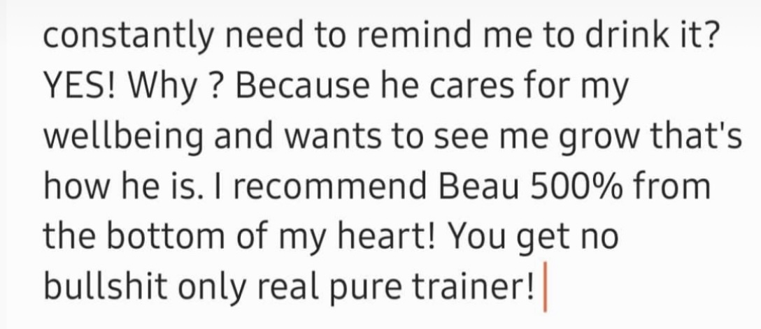 Long testimonial part 3