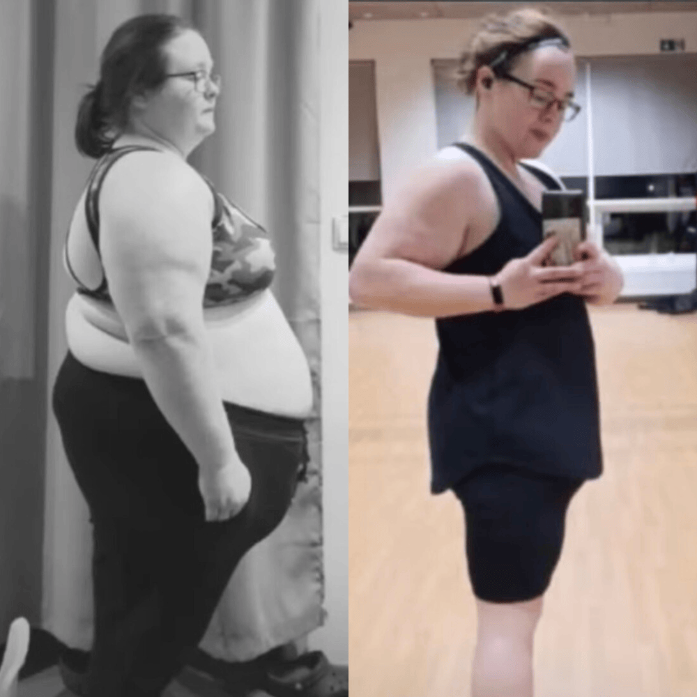 Client transformation before and after 4