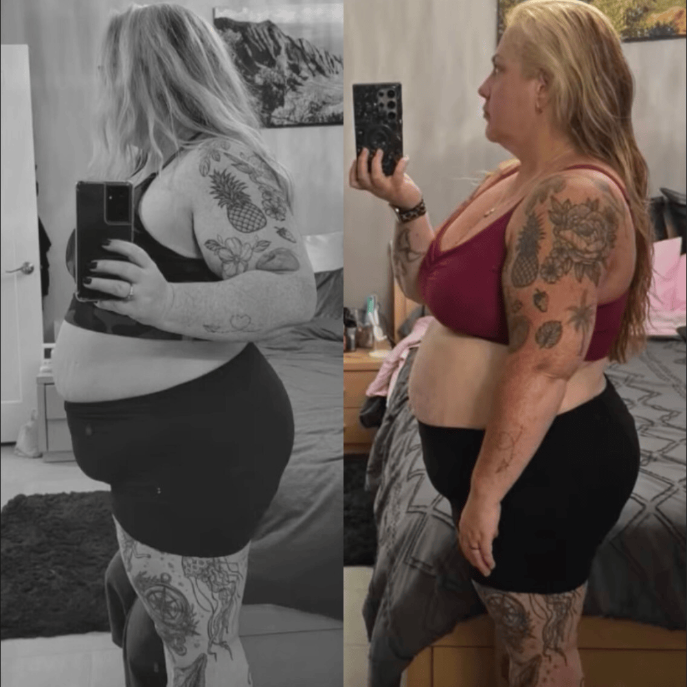 Client transformation before and after 2